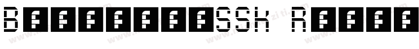 BeaulieuSSK Regular字体转换